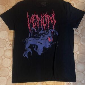 Marvel Venom Black and Red T-Shirt